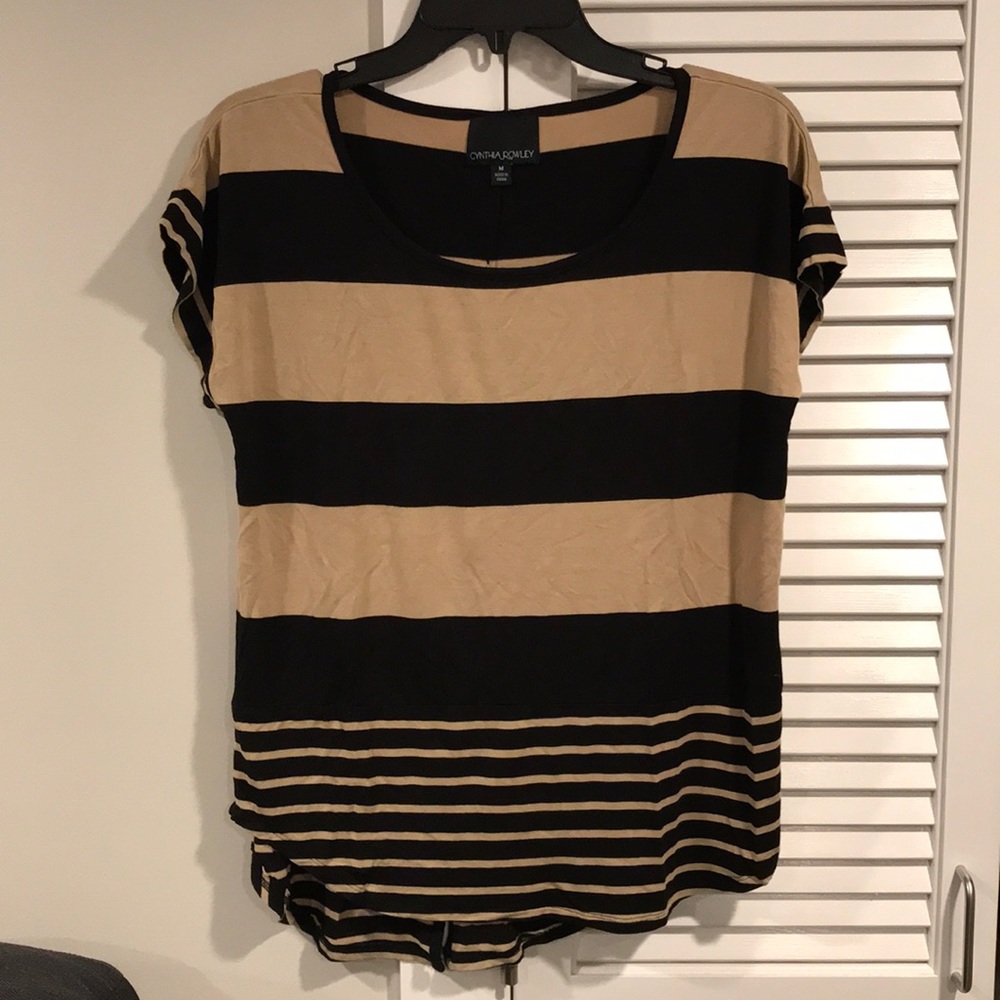 Cynthia Rowley Striped T-shirt